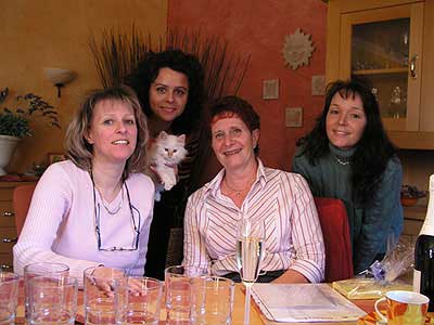 Andrea, Manuela, Mary and Angela